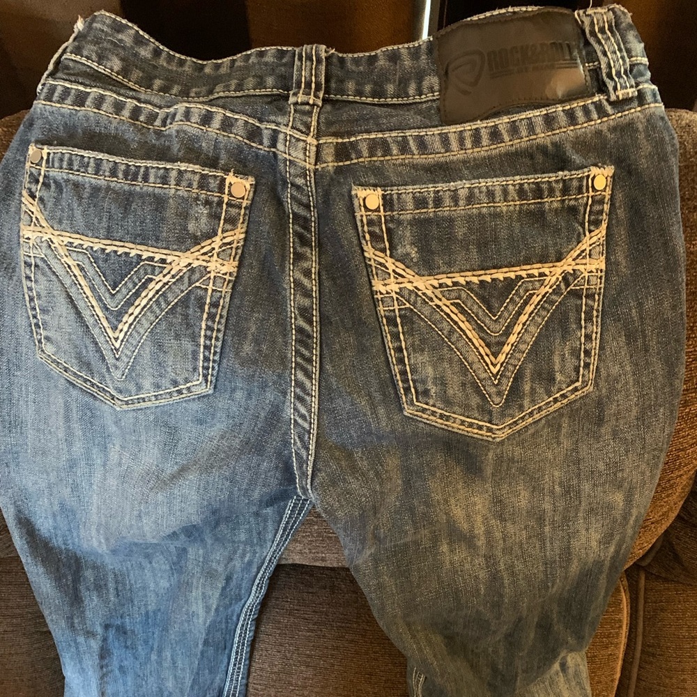 Rock & Roll Mens Jeans 33x34